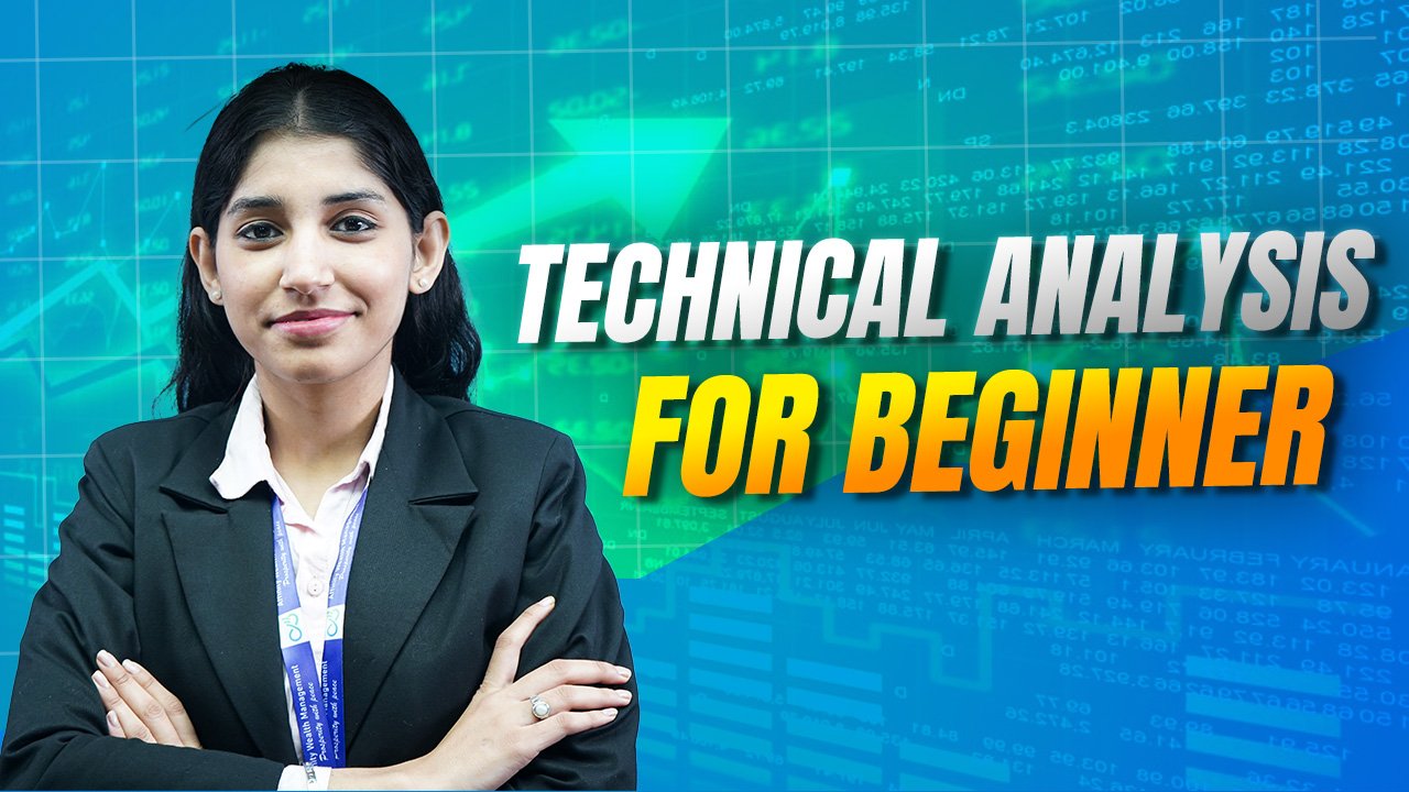 Technical analysis for beginners chart showing stock price trends, support and resistance levels, and popular patterns for intraday and futures trading 
